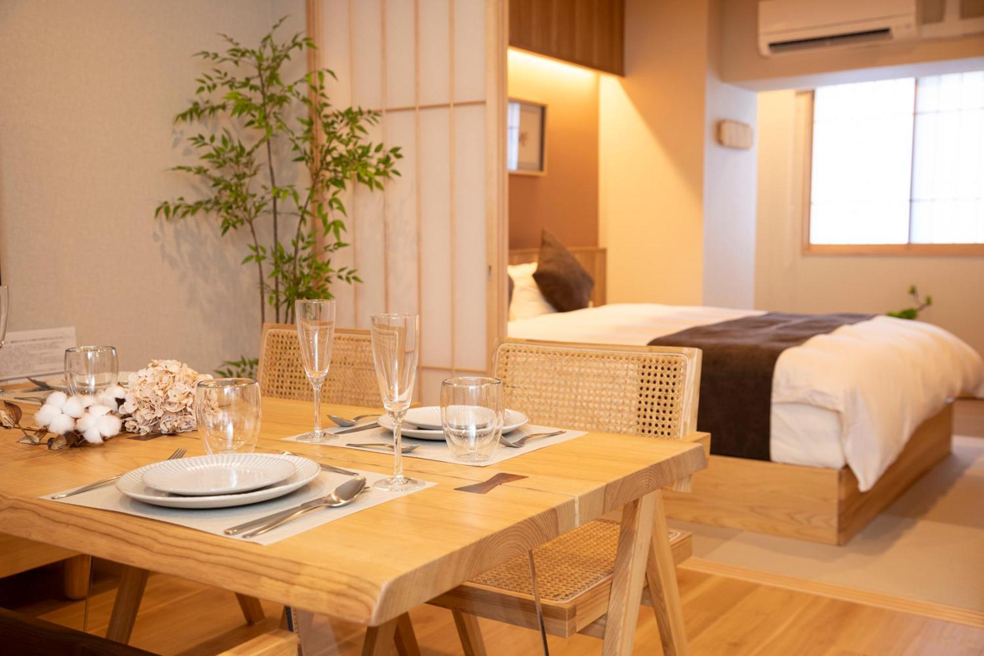 New Open 2024! Shirakabanoyado - Naniwa Apartment Osaka Luaran gambar