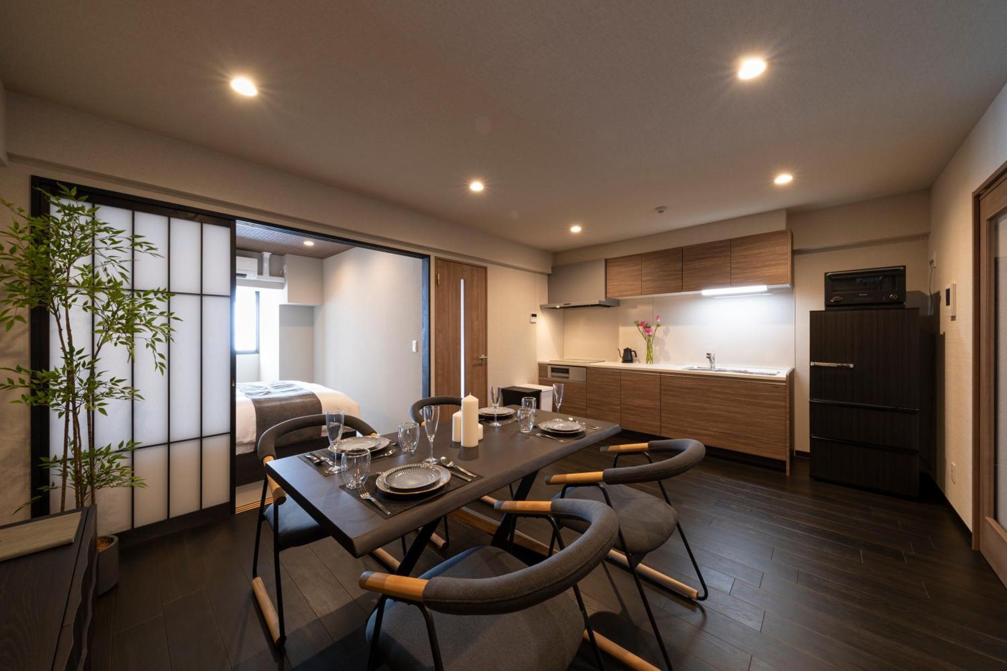 New Open 2024! Shirakabanoyado - Naniwa Apartment Osaka Luaran gambar